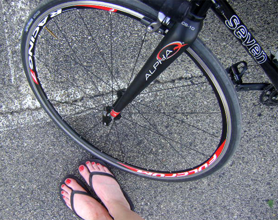 Black and white and red all over